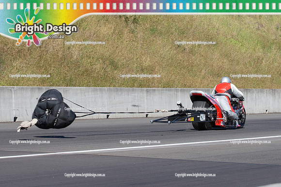 X-Champs @ Sydney Dragway SUN 4 May 2014  (6546)  BIKE TOP FUEL MOTORCYCLE  TBM 4204  GAVIN SPANN