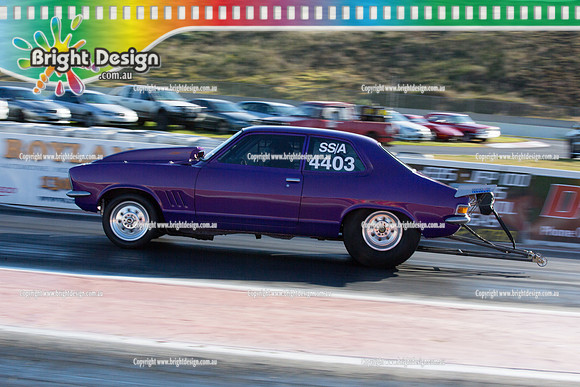 ANDRA Street Outlaws Drag Racing Quals Rnd 5 @ Calder Park 24 September 2014 (25268)  SSA 4403
