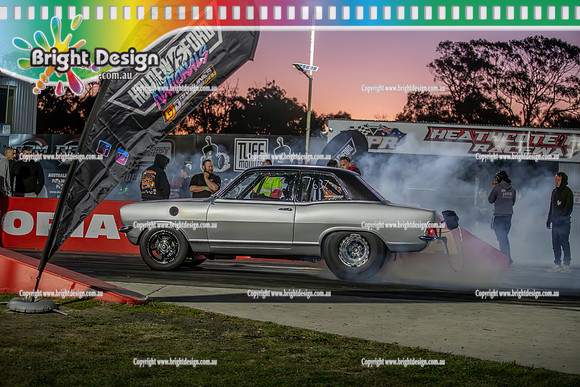 AAAA HvF 23 Holden vs Ford @ HPR Sat 4 Nov 2023 (69328) GMH350 ANDREW BAUMGARTNER LURCH