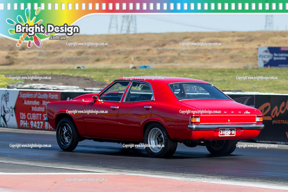 ANDRA Street Outlaws Drag Racing Quals Rnd 5 @ Calder Park 24 September 2014 (24052)  31858H   CORTINA