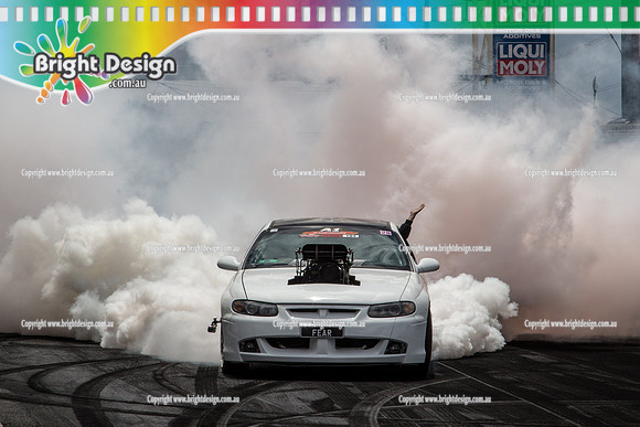 Summernats 28 Sunday 4 Jan 2015  BD  (8001)  FEAR BURNOUT