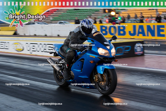ANDRA Street Outlaws Drag Racing Quals Rnd 6 @ Calder Park 10 October 2014  (26019)  BIKE