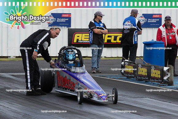 Summit Sportsman Series Rnd 1 Drag Racing 17 Jan 2015 @ Portland  (10054)  BRODSTAR JUNIOR DRAGSTER  BJD 4894