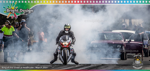 King of the Street #6 @ Heathcote Park Raceway Sun 7 March 2021 (32599)  BIKE 1542 WHITE