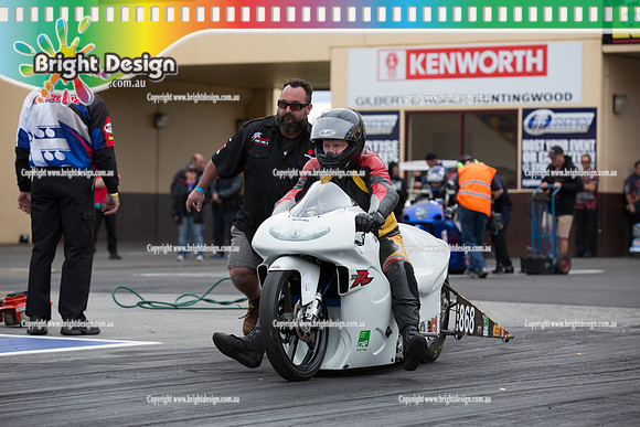 X-Champs @ Sydney Dragway SAT 3 May 2014  (4617)  SCOTT WHITE  PRO BIKE 868