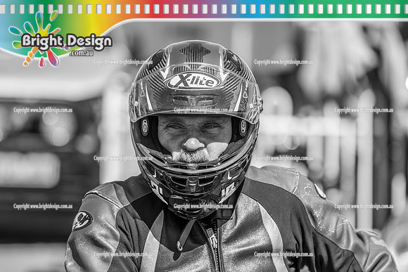 Sunset Nationals @ Mildura Sun 17 Sept 2023 (31765) B&W CREW BIKE 1016 ROB CASSAR BALLISTIC