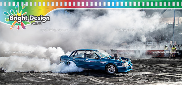 Summernats 34 Sunday 9 Jan 2022  BDMP3075  3FIVE5 BURNOUT