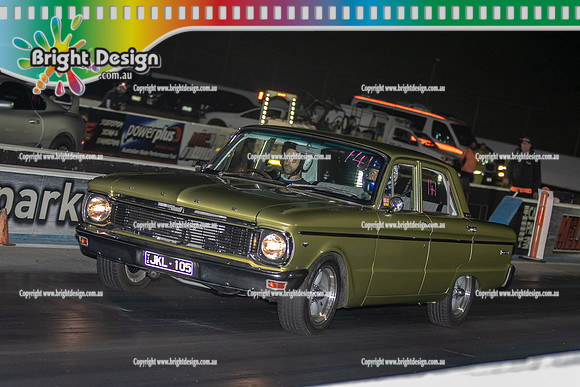 Fast Friday & Roll Racing @ Calder Park Drag Racing 28 February 2025 (179023) JKL105