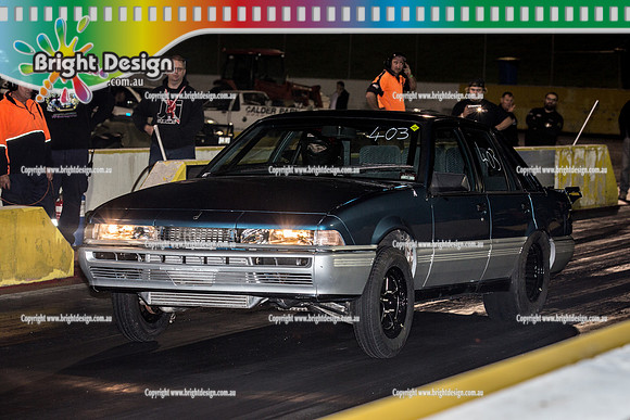 KOTH King of the Hill & Fast Friday @ Calder Park Drag Racing Friday 5 MAY 2017 (83673) 403 PRORB CARTLEDGE