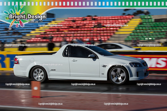 ANDRA Street Outlaws Drag Racing Quals Rnd 5 @ Calder Park 24 September 2014 (25046)  AAJ141