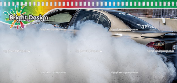 Skid City Day 4 @ Swan Hill Sept 2023 (9818) H8TER BURNOUT HEATH MADGWICK