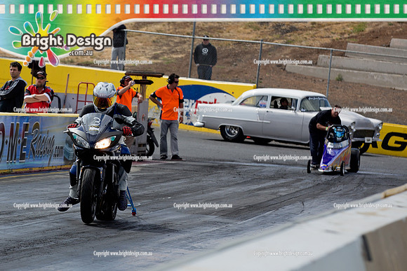 ANDRA Test n Tune @ Calder Park Raceway  SAT 25 Jan 2014  (7539)  BIKE  BJD 4894  BRODSTAR  JUNIOR