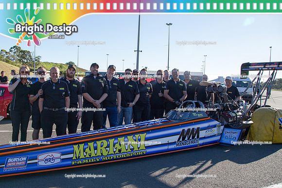X-Champs @ Sydney Dragway SUN 4 May 2014  (7038)  TOP FUEL  TF 3546  MARK MARIANI FAMILY MOTORSPORT  CROWD