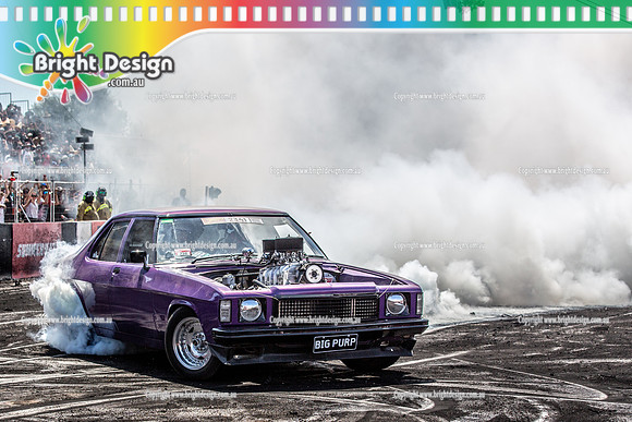 Summernats 34 Sunday 9 Jan 2022  BD__0556  BIGPURP BURNOUT