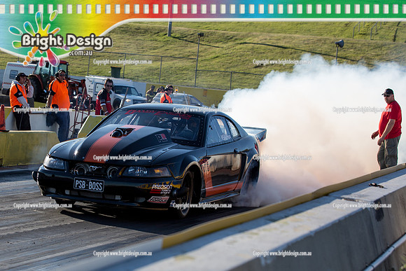 ANDRA Street Outlaws Drag Racing Quals Rnd 5 @ Calder Park 24 September 2014 (25341)  PSBBOSS  SKINNER