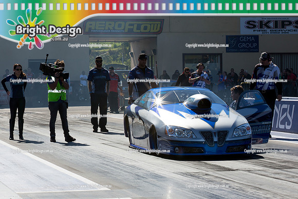 X-Champs @ Sydney Dragway SUN 4 May 2014  (6397)  TYRONNE TREMAYNE PRO STOCK 3295  TREMANIAC RACING
