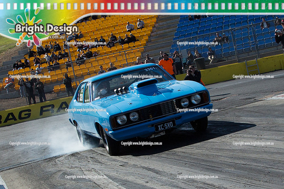 ANDRA Street Outlaws Drag Racing Quals Rnd 5 @ Calder Park 24 September 2014 (24536)  MAURICE MICALLEF SSA 3351 XCSVO