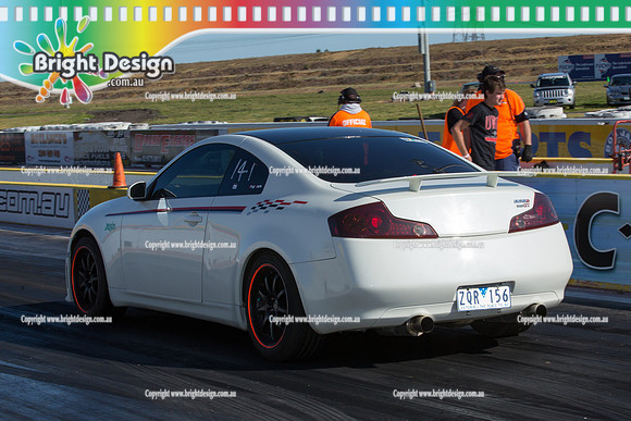 ANDRA Street Outlaws Drag Racing Quals Rnd 5 @ Calder Park 24 September 2014 (24783)  ZQR156