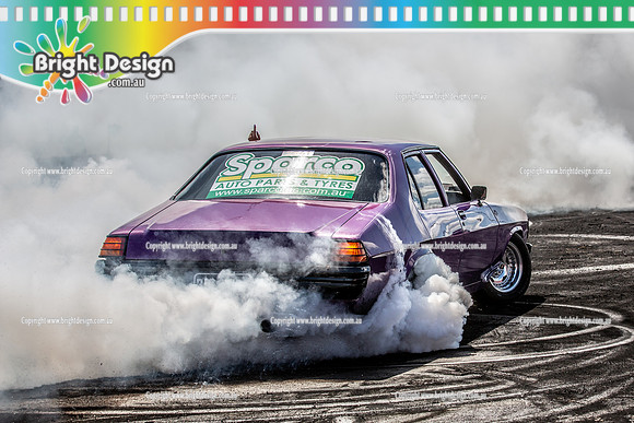 Summernats 34 Sunday 9 Jan 2022  BD__0560  BIGPURP BURNOUT