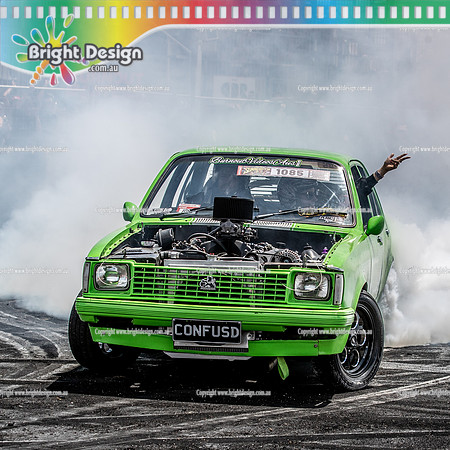 Summernats 34 Saturday 8 Jan 2022  BDMP5931  CONFUSD BURNOUT