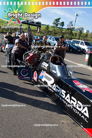 X-Champs @ Sydney Dragway SUN 4 May 2014  (6910)  RAPISARDA RACING  CROWD  TF 531  TOP FUEL