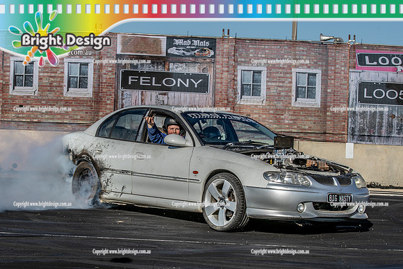 Skid City Day 4 @ Swan Hill Sept 2023 (12213) BIG NASTY BURNOUT COOPER LEE MADGWICK