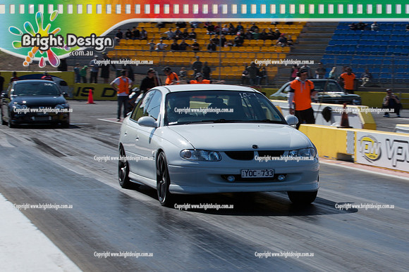 ANDRA Street Outlaws Drag Racing Quals Rnd 5 @ Calder Park 24 September 2014 (24373)  YOC733