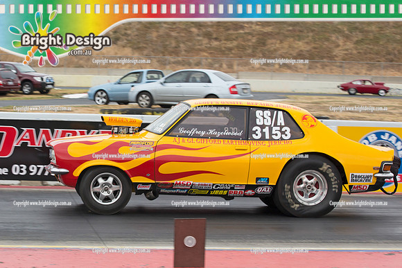 ANDRA John Taverna Classic #1 @ Calder Park Raceway March 1 2014  (12000)  XXXXUI  SSA 3153  GEOFFREY HAZELWOOD