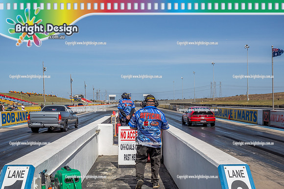 Fast Friday on Saturday @ Calder Park Drag Racing 12 October 2024 (171193) YLO163 9399H1