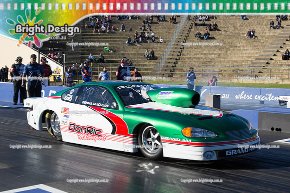 X-Champs @ Sydney Dragway SUN 4 May 2014  (6892) PRO STOCK 810  DONNA MACLEAN