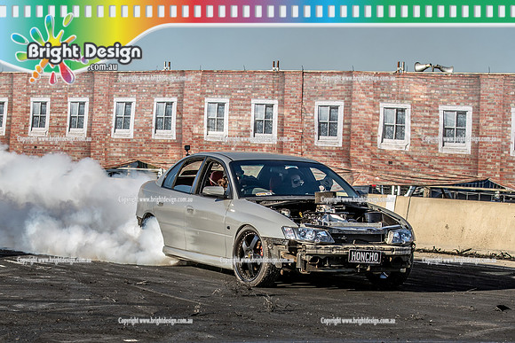 Skid City Day 4 @ Swan Hill Sept 2023 (12948) H8TER BURNOUT HEATH MADGWICK