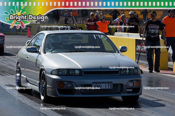 ANDRA Street Outlaws Drag Racing Quals Rnd 5 @ Calder Park 24 September 2014 (24411)  XND115