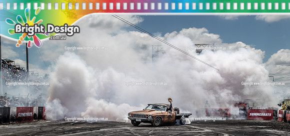 Summernats 34 Sunday 9 Jan 2022  BDMP0888  94080D BURNOUT
