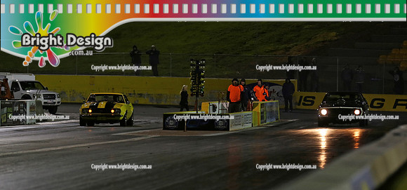 ANDRA Street Outlaws Rnd 1 @ Calder Park  FRI 11 July 2014   (19016)  START LINE SS0670 X0670X