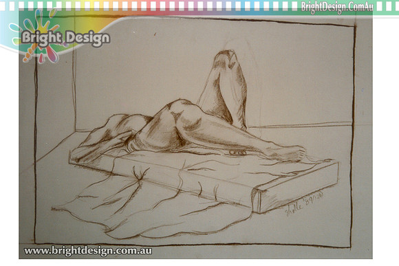 Fine Art Traditonal pencil Illustration by Michelle Porobic from Bright Design (7)