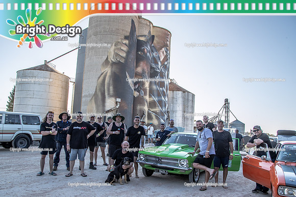 AAAAA SMDC 8 Street Machine Drag Challenge Oct 2023 BDMP4377-2 1BADLC CREW SILO GROUP