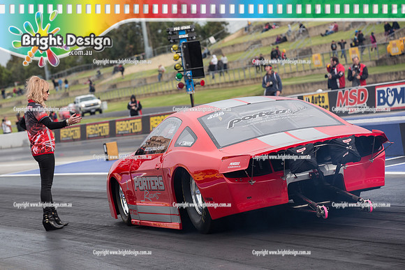 X-Champs @ Sydney Dragway SAT 3 May 2014  (4582)  PORTERS RACING  PRO STOCK 800  SCOTT PORTER PAUL PORTER