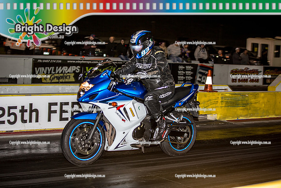 KOTH King of the Hill & Fast Friday @ Calder Park Drag Racing Friday 5 MAY 2017 (83975) BIKE 102XX