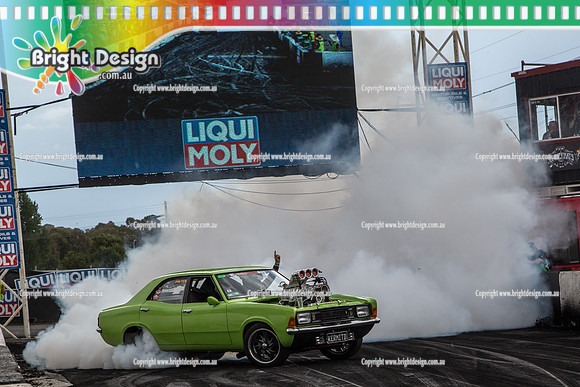 Summernats 28 Sunday 4 Jan 2015  BD  (8434)  KERMITD BURNOUT