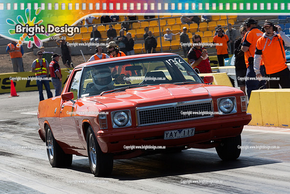 ANDRA Street Outlaws Drag Racing Quals Rnd 5 @ Calder Park 24 September 2014 (24112)  YAY117