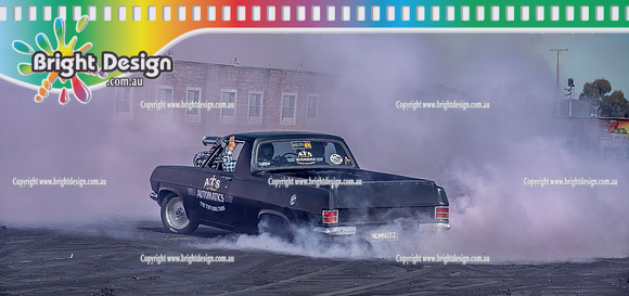 Skid City Day 4 @ Swan Hill Sept 2023 (11236) NUMNUTZ BURNOUT ADAM SLORACH