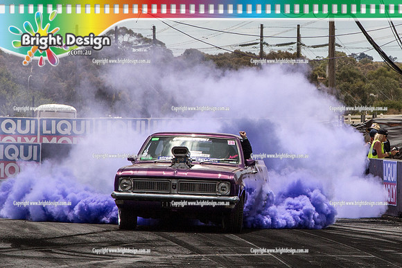 Summernats 28 Sunday 4 Jan 2015  BD  (8087)  1TUFHG BURNOUT