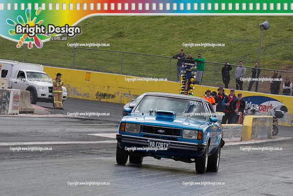 ANDRA Street Outlaws Drag Racing Qualifiers Rnd 3 @ Calder Park  SUN 24 Aug 2014   (21309)  V8CORTY