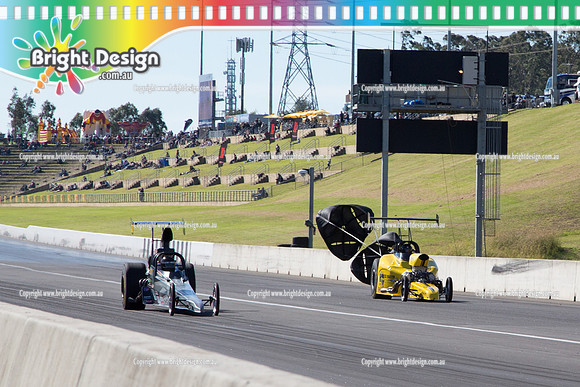 X-Champs @ Sydney Dragway SUN 4 May 2014  (6652)  AA 4206 KYLE PUTLAND    BDA 1861  CRAIG GEDDES RACING
