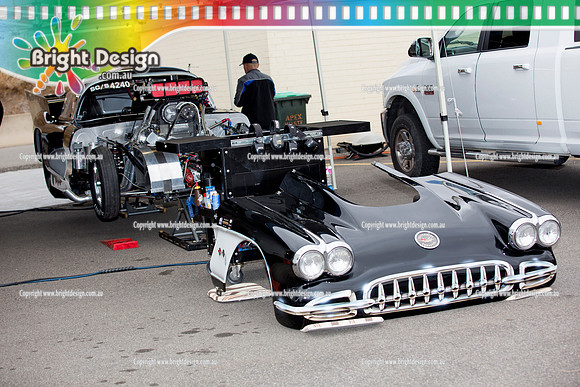 ANDRA Southern Nationals @ Calder Park Raceway  FRI 4 April 2014  (15307) BLACK  SCS 4240  CORVETTE