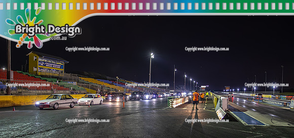 Fast Friday & Roll Racing @ Calder Park Drag Racing 29 November 2024 (174183)-2 STAGGING LANES