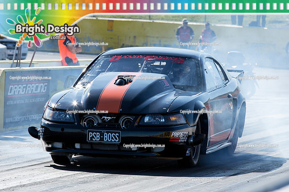 ANDRA Street Outlaws Drag Racing Quals Rnd 5 @ Calder Park 24 September 2014 (24773)  PSBBOSS  SKINNER