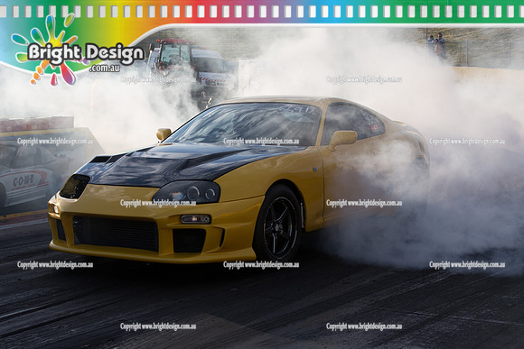 ANDRA Street Outlaws Drag Racing Quals Rnd 6 @ Calder Park 10 October 2014  (25632)  YELLOW  TBC 5691