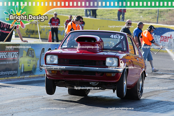 ANDRA Street Outlaws Drag Racing Quals Rnd 5 @ Calder Park 24 September 2014 (25207)  RED GEMINI SSA 4637