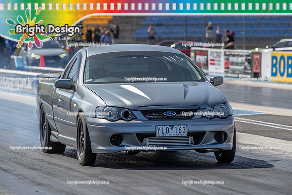 Fast Friday on Saturday @ Calder Park Drag Racing 12 October 2024 (171416) YLO163